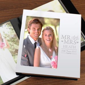 Personalised Mr & Mrs Photo Album