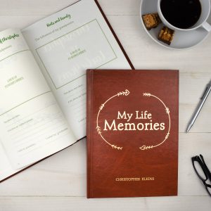 Personalised My Life Memories Journal