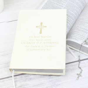 Personalised Gold Companion Holy Bible