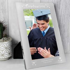 Personalised Graduation Silver 5x7 Photo Frame