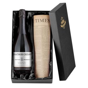 Personalised Prosecco & Newspaper Gift Set