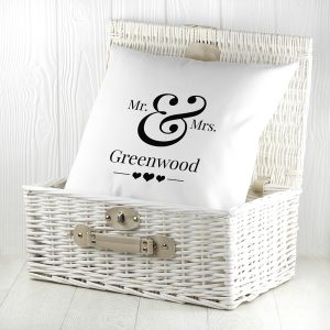 Personalised Couples Cushion Cover