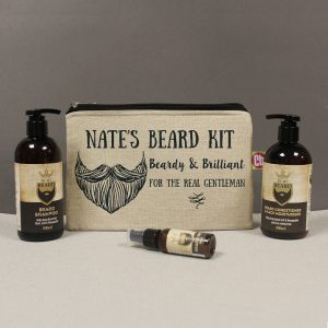 Personalised Beardy & Brilliant Beard Kit