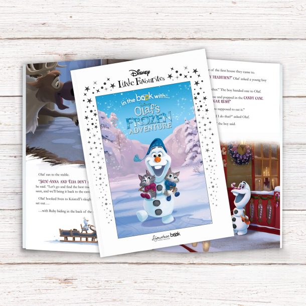 Personalised Disney Little Favourites Olaf’s Frozen Adventures Book
