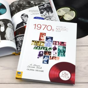 Personalised 1970's History Of Music Book