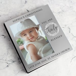 Personalised Truly Blessed 6x4 Photo Frame Album
