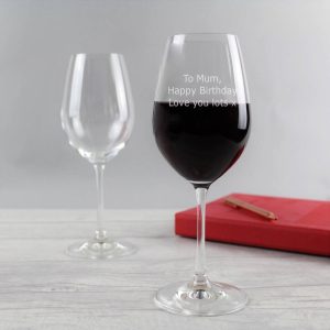 Personalised Special Message Wine Glass