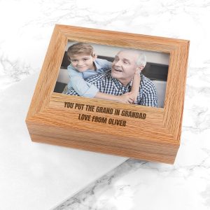 Personalised Father's Day Photo Box