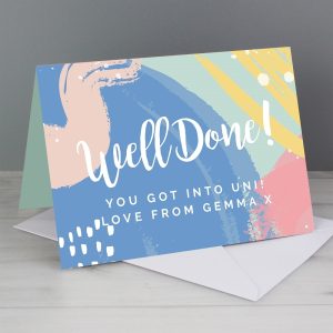 Personalised Well Done! Card