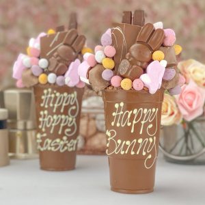 Personalised Belgian Chocolate Hoppy Easter Smash Cup