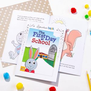 Personalised First Day Of School Book