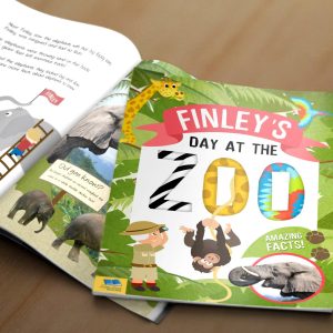 Personalised My Day at the Zoo Book